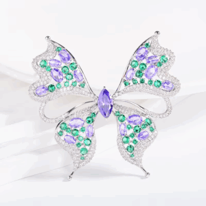 Брошь Violet Butterfly из серии Purple Garden