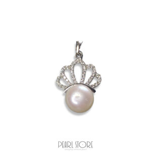 Подвеска из Роскошный жемчужный сет Crown - серьги, подвеска и кольцо