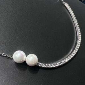 Колье Tenderness с белыми жемчужинами Shell Pearl